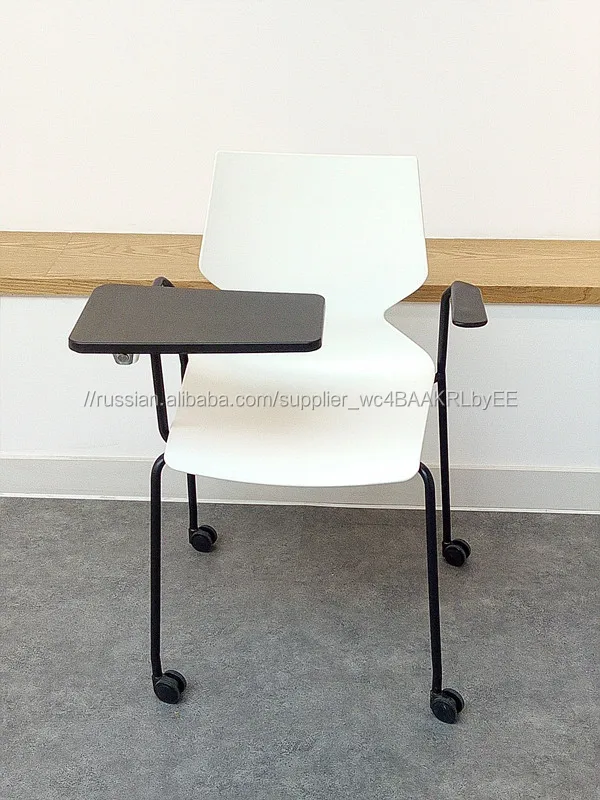 Горячие продажи прочный в использовании школы ролики студент стулья с tablet