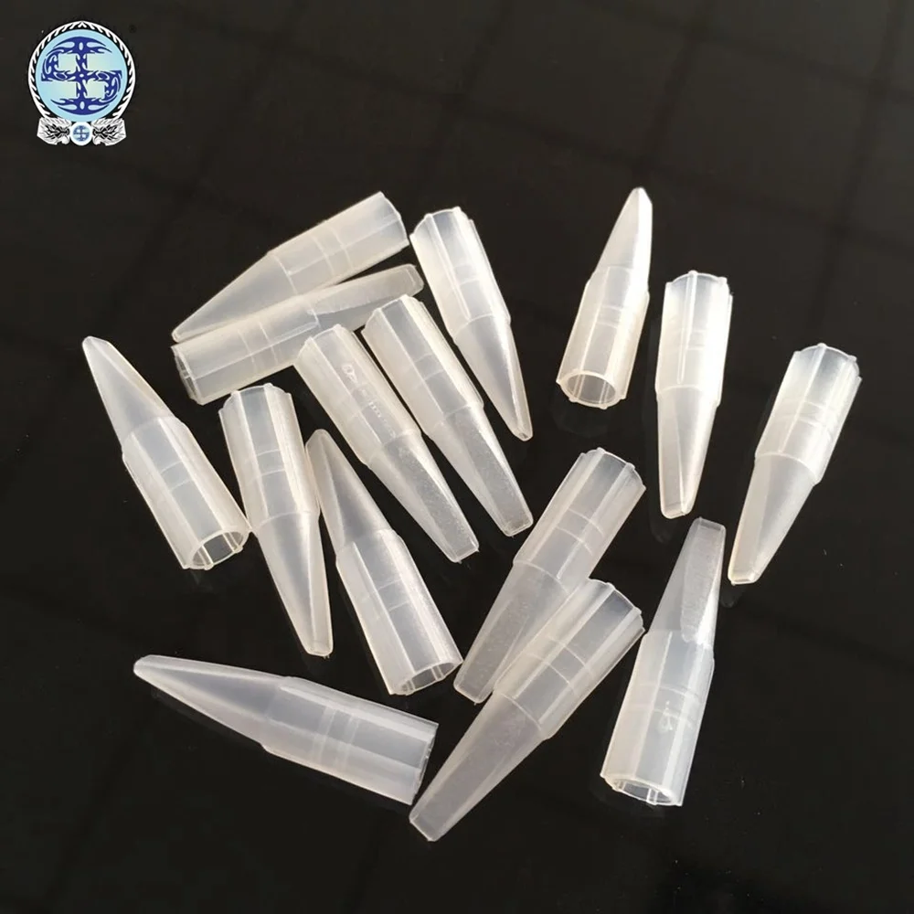 BerLin White Disposable Plastic Tattoo Machine Needle Tip Cap