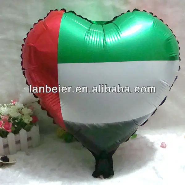 custom printing UAE flag balloon