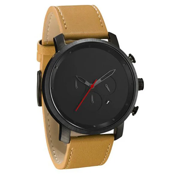 2017 big dial men newest Design Custom Cheap fashion Watch for man