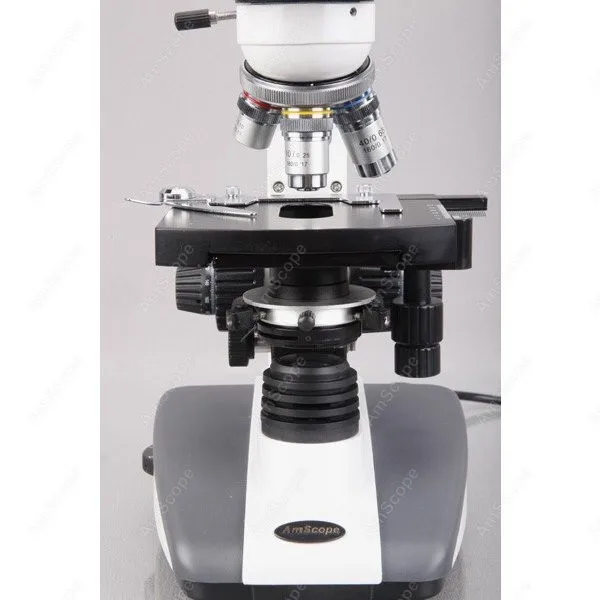 AmScope Supplies Binocular Biological Compound Microscope 40X-1600X