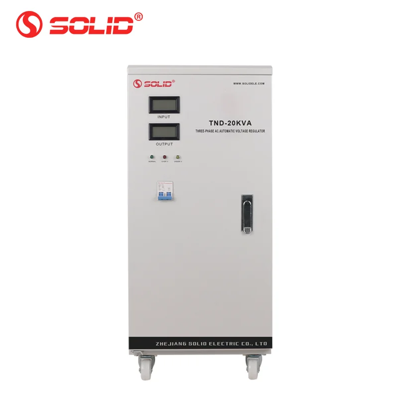 
SVC 20KVA 110V 220V Single Phase AC Automatic Voltage Regulator AVR 20KVA 20KW Voltage Stabilizer 
