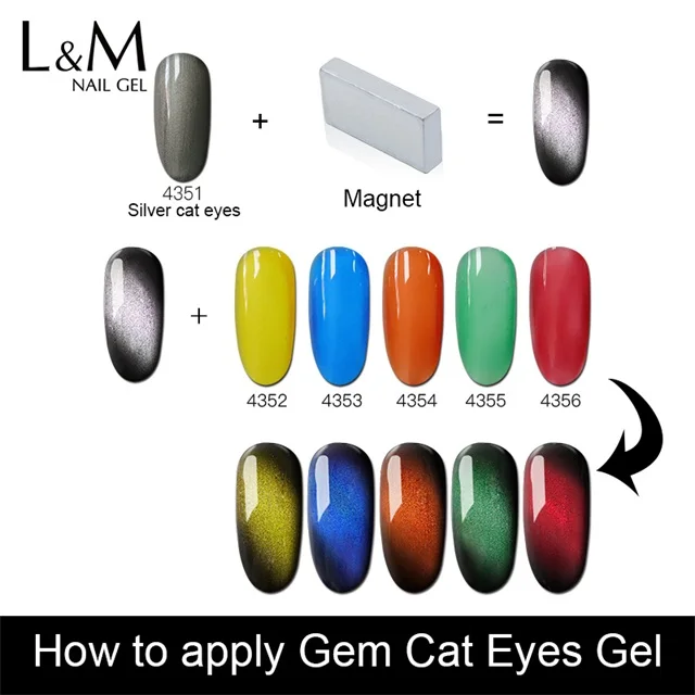 ibdgel Factory Supplier Color UV Led Nail Gel Varnish Gem Magnetic Gel Nail Polish