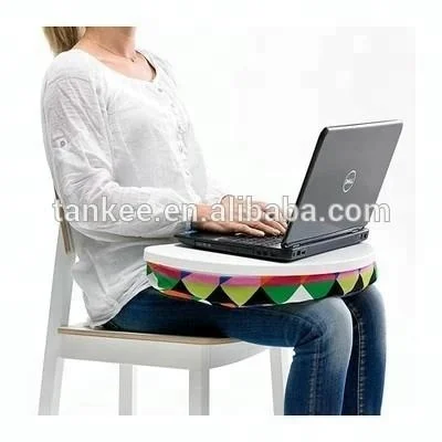 
Plastic laptop lap table Stable lap table with bean bag 