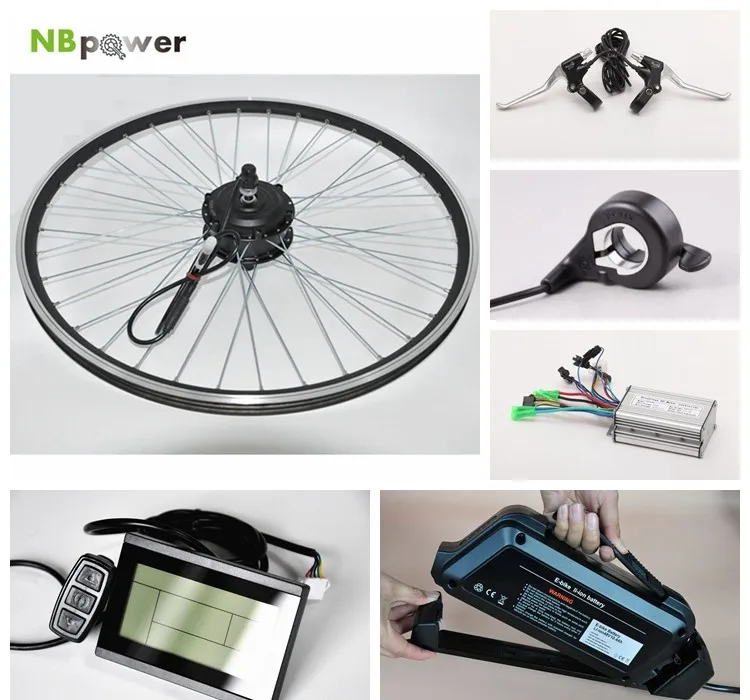 NB power electric bike hub motor 36V 250W 350W complete e bike electric cycle conversion kit with battery
