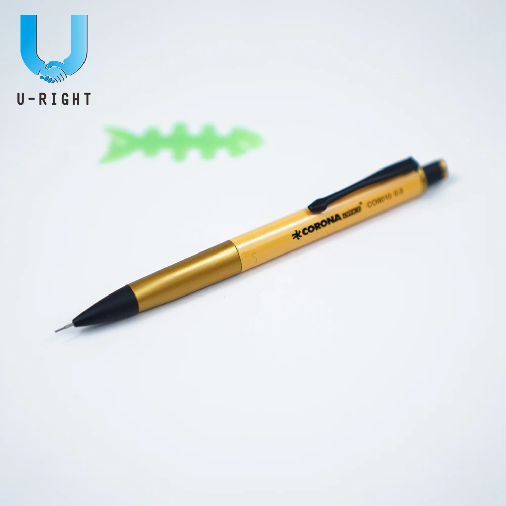 Triangle Aluminium Logo Mechanical Pencil