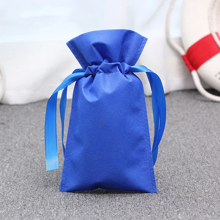 Wholesale High Quality Non Woven Fabric Mini Drawstring Bag Small Pouch