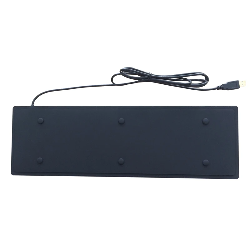 IP68 Waterproof Silicone Keyboard with Hebrew Layout Used in Hospital