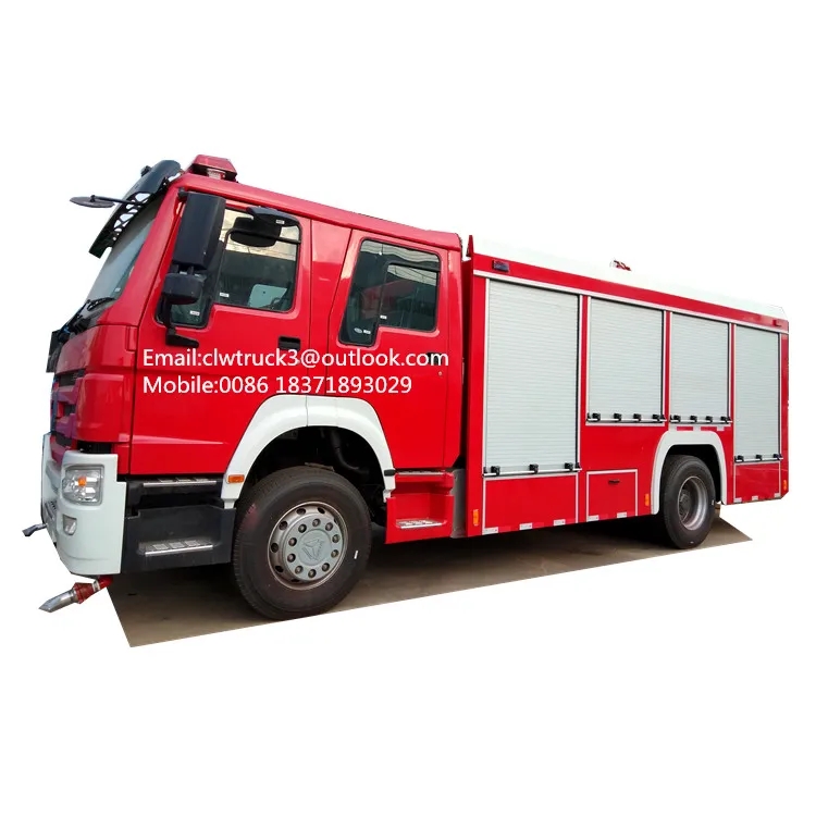 Sinotruk fire truck/airport fire truck/emergency and rescue fire fighting truck
