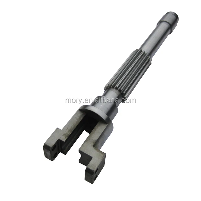 OEM shop CNC milling spindle ground shaft gearing