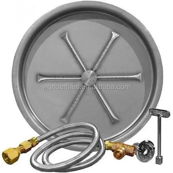 Ring Burner Outdoor Gas Pan Burners For Fire Pits View 0 35 Spur Pan Burner