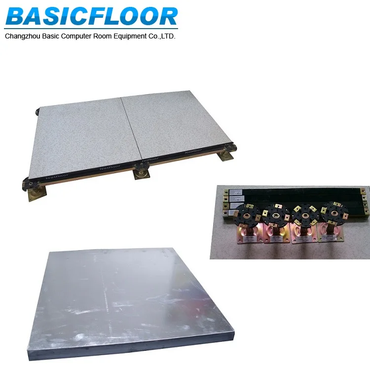Low cost high quality anti static raised access floor woodcore access floor