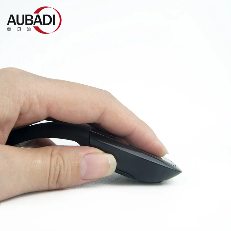 Slim and Portable 2.4Ghz Wireless Foldable Folding Arc Optical Mouse or Compatible with Notebook