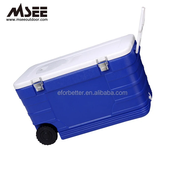 Easy Carrying Custom Plastic 50L 60L 75L 100L 150L Styrofoam Cooler Box