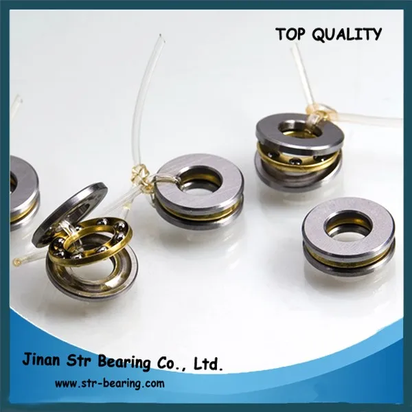 4x10x4mm Miniature Flat Thrust Ball Bearing F4-10M Brass cage thrust bearing for stepper motor