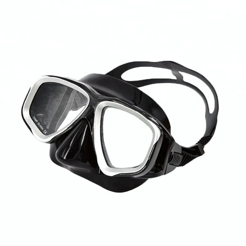 China best silicone snorkeling gear swimming diving mask for prescription lens
