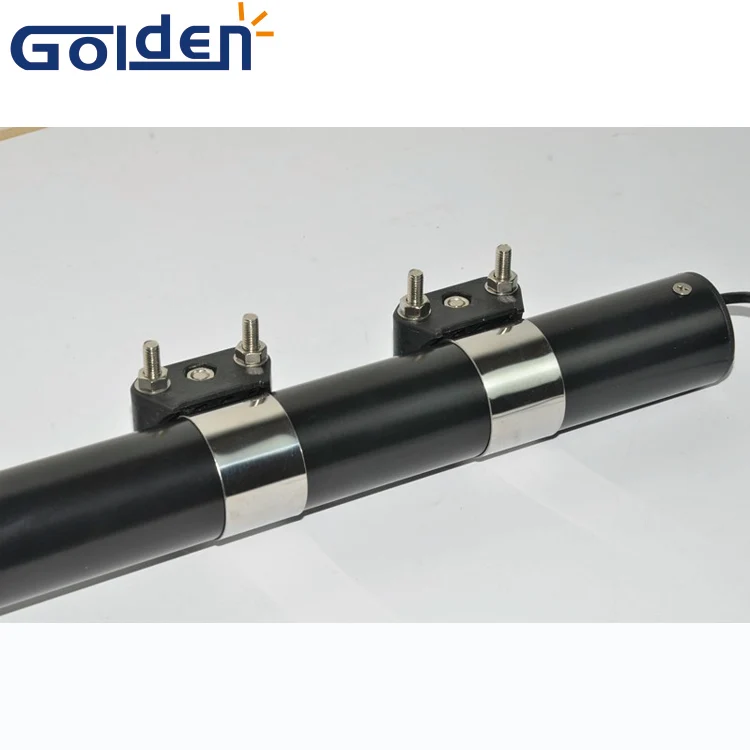 Pancake shaped led strobe warning motorbike rear din pole pipe mount beacon for police