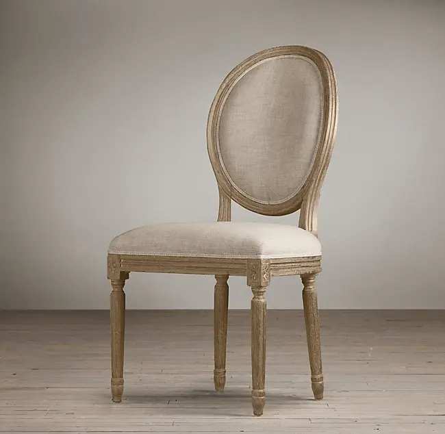 
dinning room furniture antique wooden fabric dinning table chair 