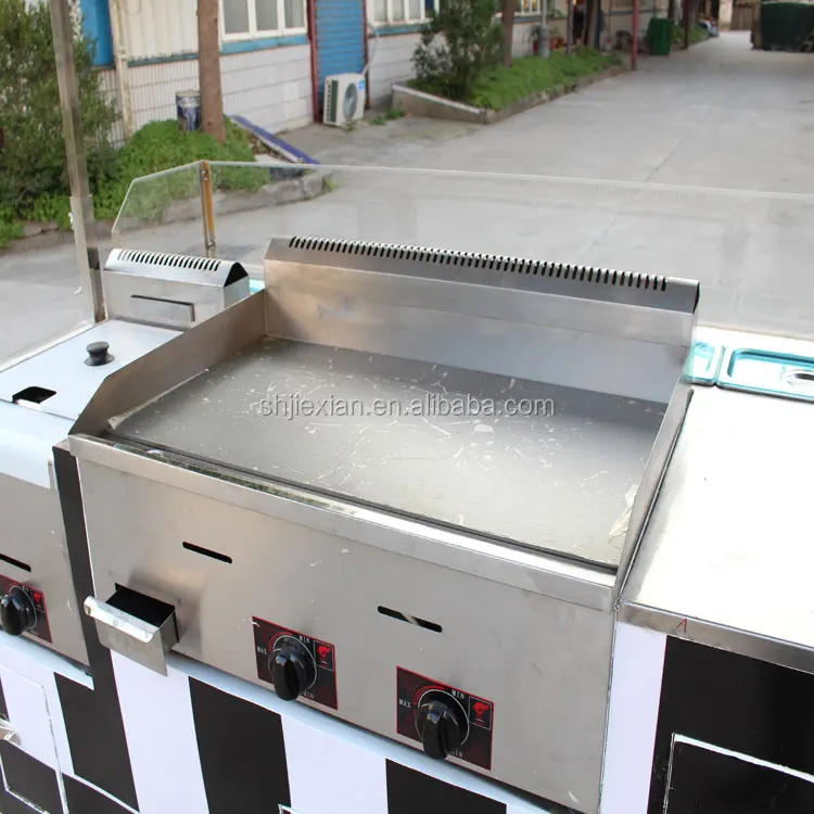 JX-CR180 Custom Design Outdoor Moving Food Kiosk Cart Bakery Pancake