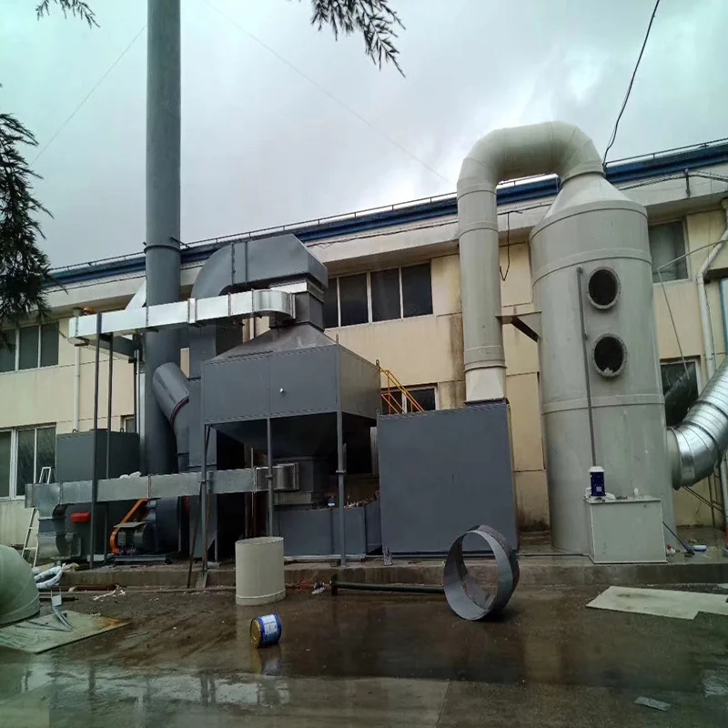 Exhaust treatment equipment Catalytic combustion equipment