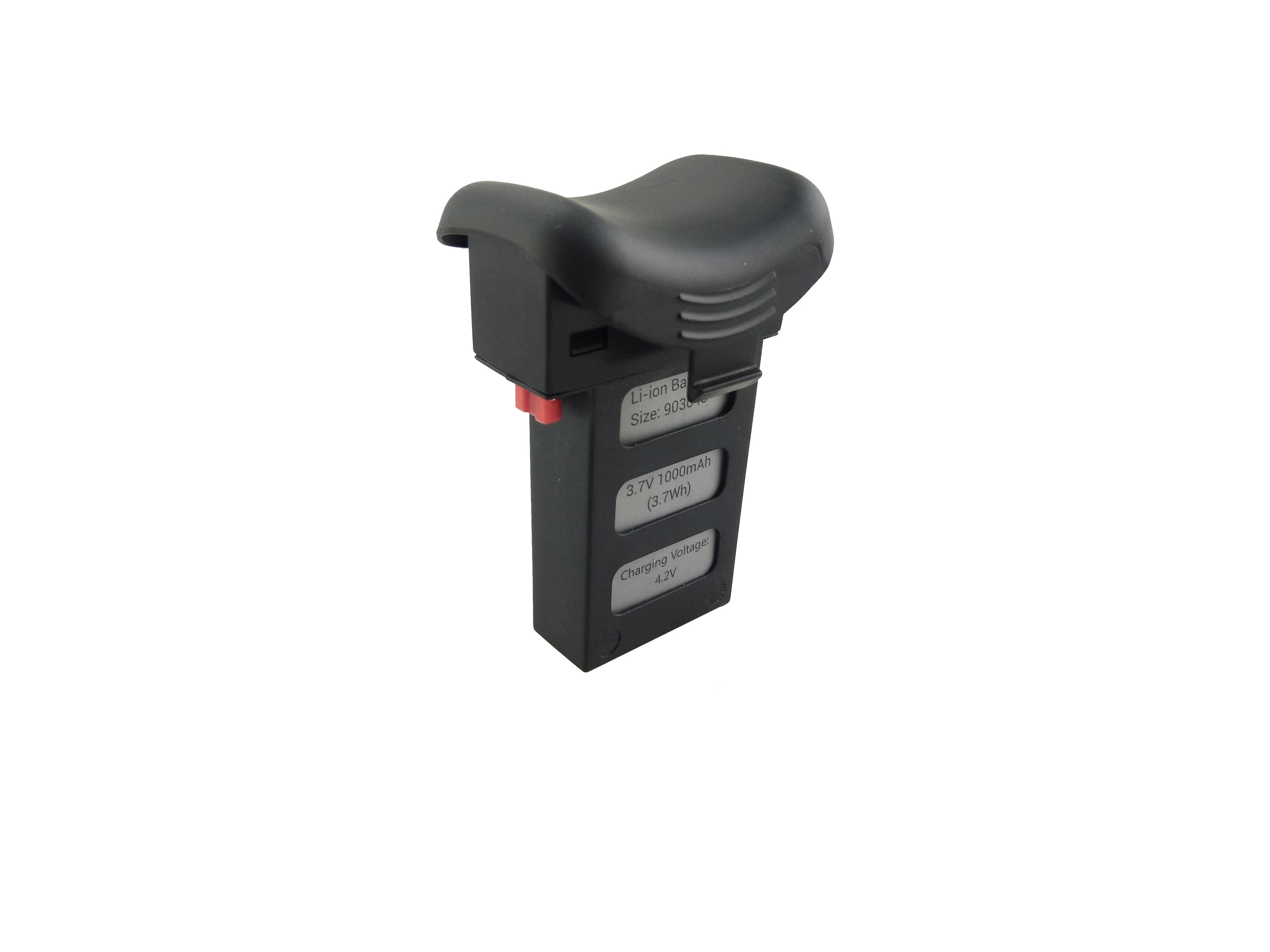 3.7V 1000mAh lithium battery with USB charging cable for HS110D remote drone lithium battery black