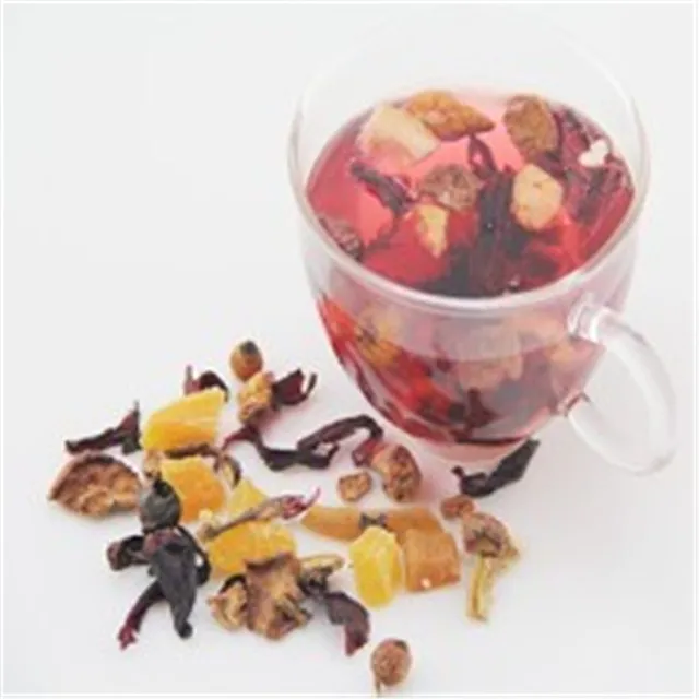 Ароматный чай, вкусная чайная смесь, Цветочный Фруктовый смешанный чай