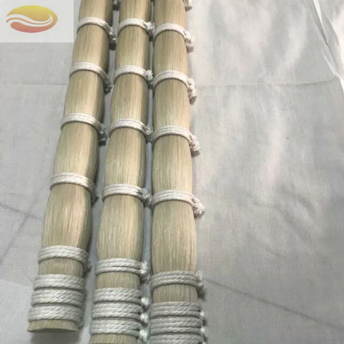 
80cm One Bundle White Horse Tail Hair 