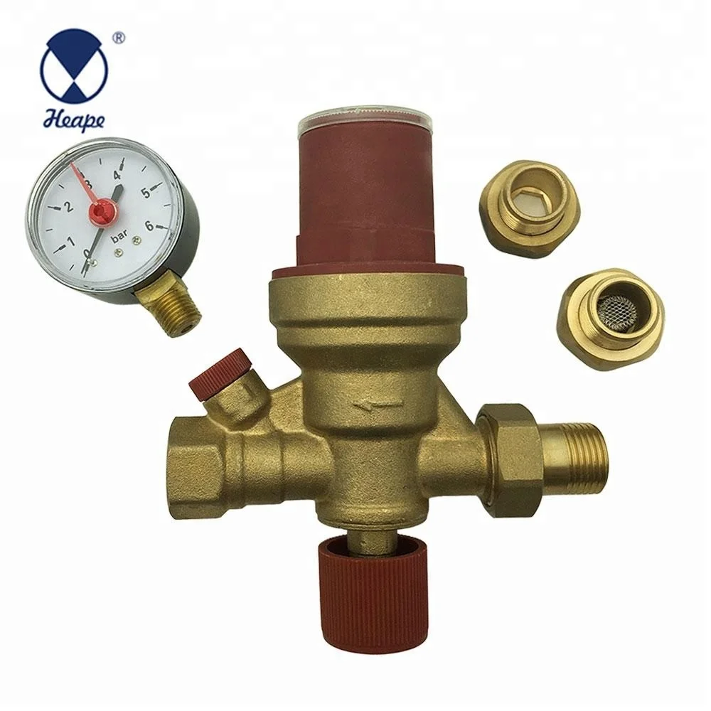 HEAPE ирландский автоматический заправочный клапан, латунный Стандартный водяной клапан среднего давления для поддержания давления, средняя температура, гидравлический 12 бар