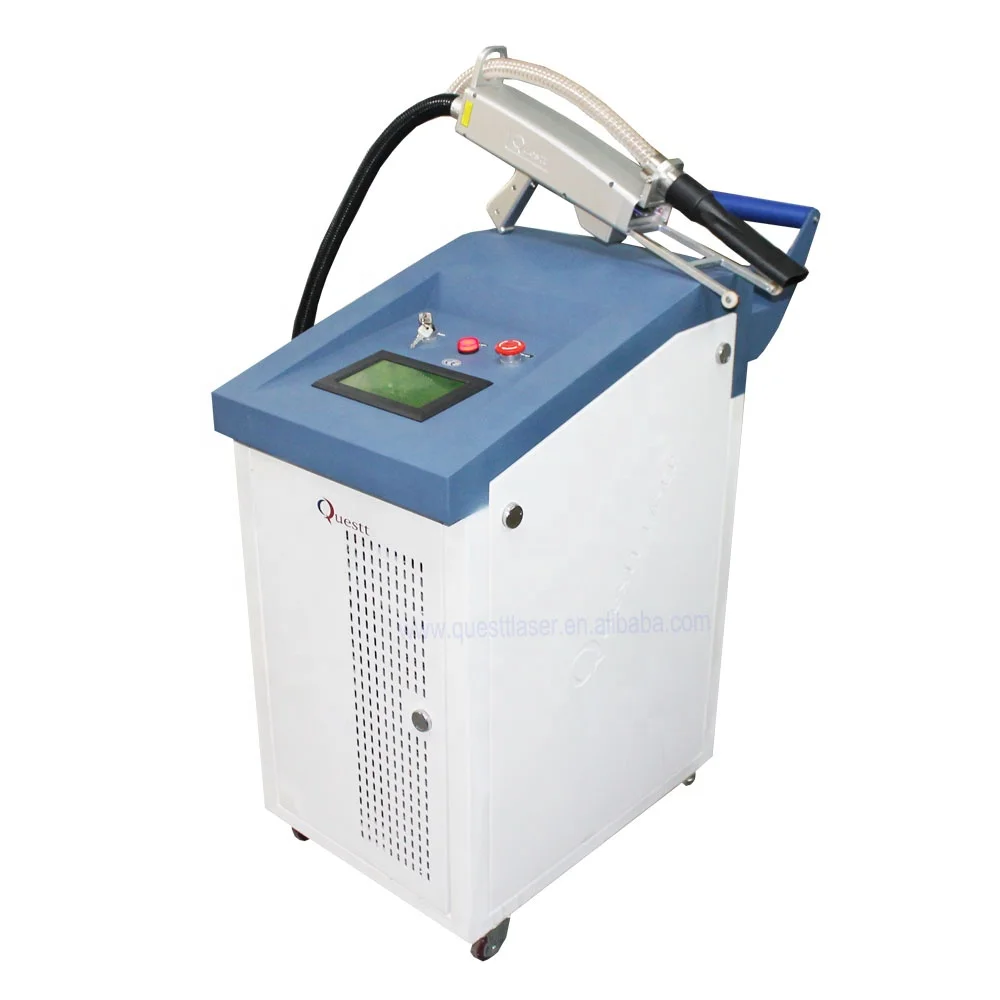 CE approved industrial mini metal surface cleaning machine laser for rust removal