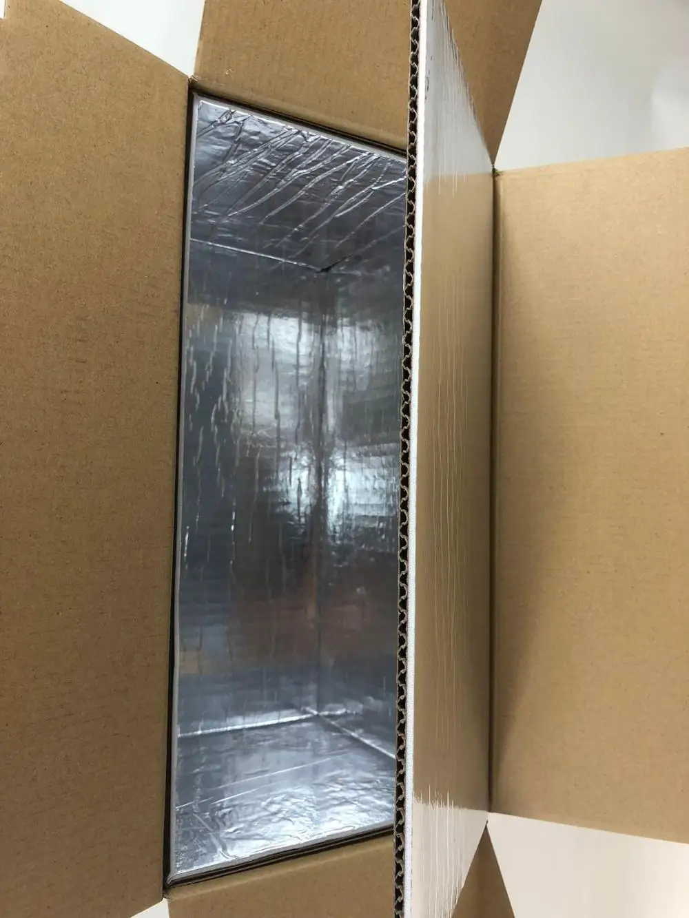 Environmentally friendly insulated cold chain transport carton for food
