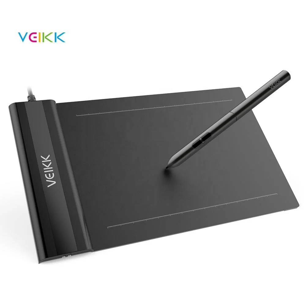 VEIKK S640 6 inch signature pad with 8192 levels pressure sensitivity