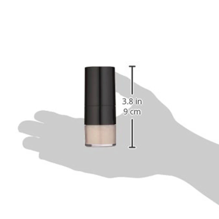 
Synthetic Hair Plastic Handle Power Brush Refillable Dispensing Powder Makeup Brush 