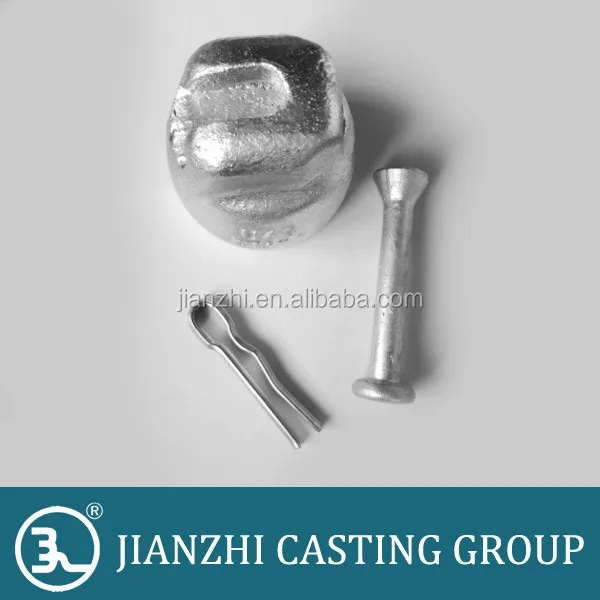 Hot dipped Tempered glass insulator caps