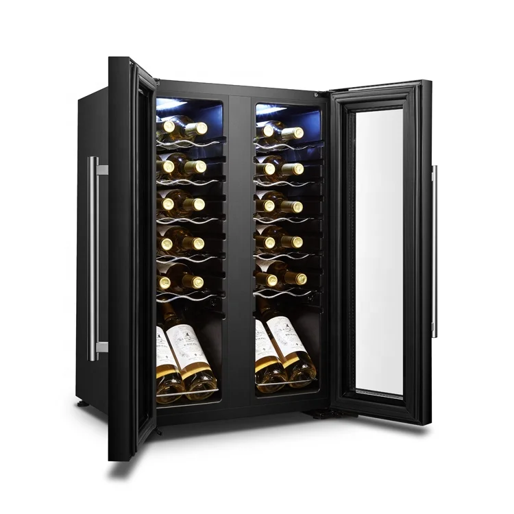 24 bottles Single Zone compressor wine electric cooler/furniture wine cellar