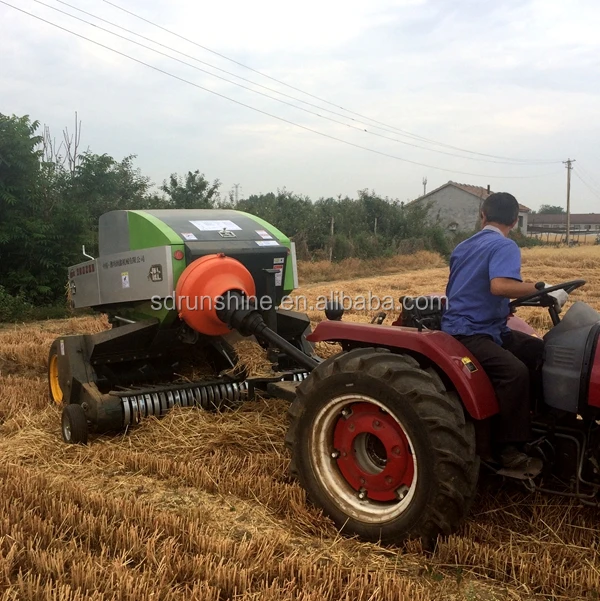 Since 1989 compact design 9YFQ1.9 mini square hay baler