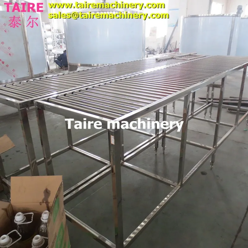 Heavy duty electric Single chain power Roller Conveyor&Conveying Equipment-taire
