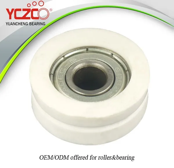 
soft closing slide roller bearings sliding pulley 