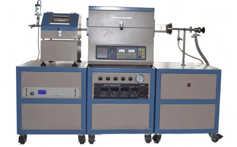 High Temperature Hydrogen Gas Vacuum Tube Oven with Vacuum Pump