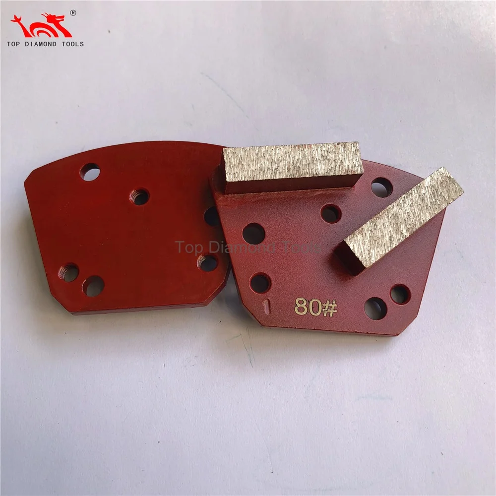 3 Segments Concrete Grinding Diamond Segment