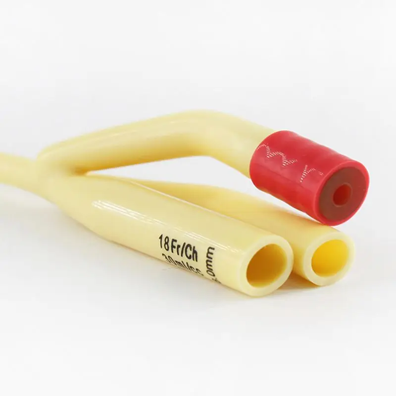 
2 way silicone foley catheter,double balloon silicone foley catheter 