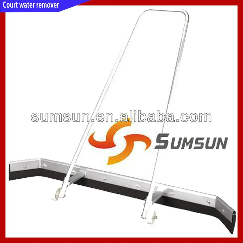 Tennis Court Maintenance - Water Removers and Water Brooms - PVC Rain Shuttle SWS-83 court water remover