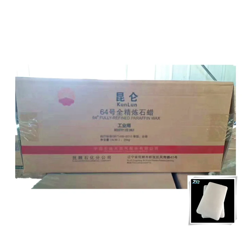 
Best price chemical bulk 64 66 high melting point fully refined box paraffin wax  (62394705654)