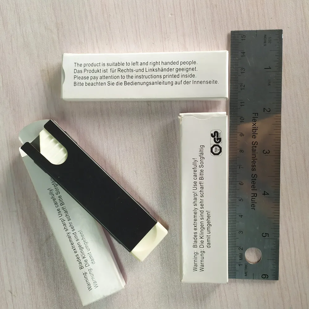 
spring assist letter opener mini metal cutter knives 