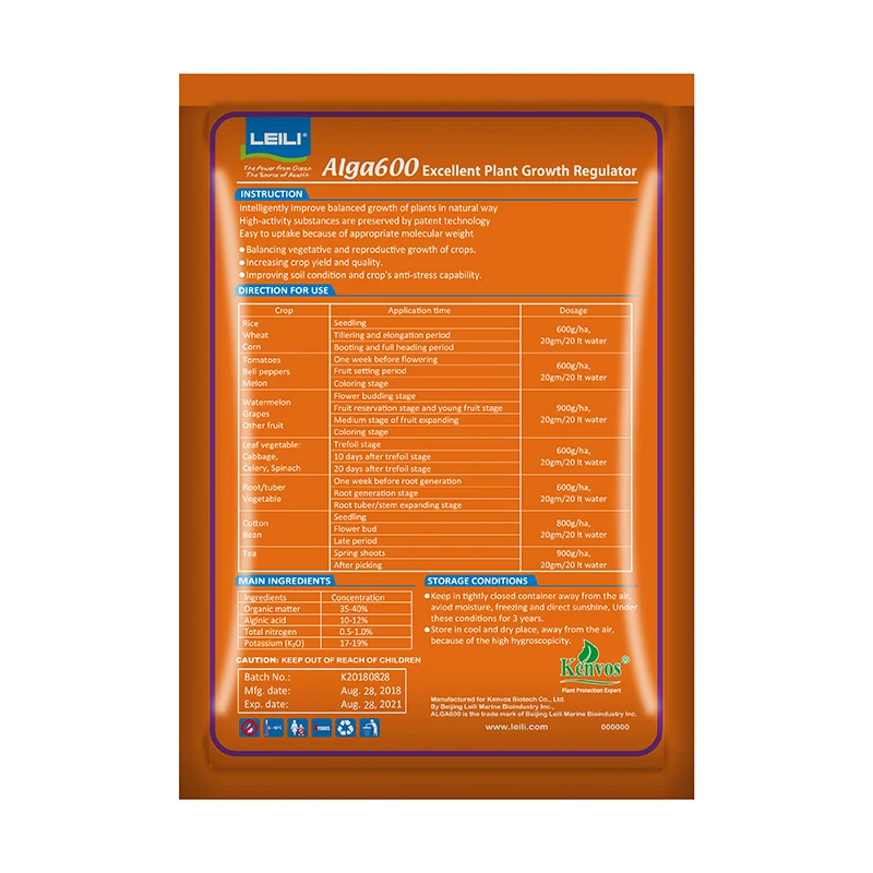 ALGA600 стимулятор физиологического баланса для посевов, удобрение, регулятор роста растений, стимулятор, натуральный органический усилитель здоровья для урожая