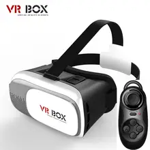New Cardboard VR BOX Pro Version VR Virtual Reality 3D Glasses +Smart Bluetooth Wireless Mouse/Remote Control Gamepad