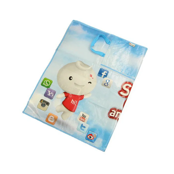 Waterproof Printing  Outdoor Camping folding PP Woven Plastic Beach Picnic Mat