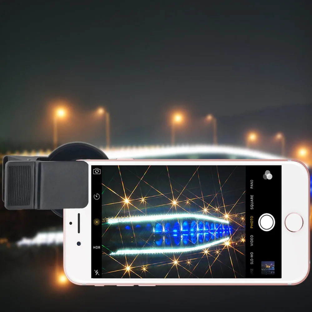 Звездные Фильтры для объектива мобильного телефона Zomei 2 в 1