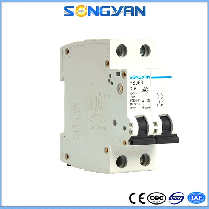 Рекламные различные прочный помощью узо 2 P выключатель