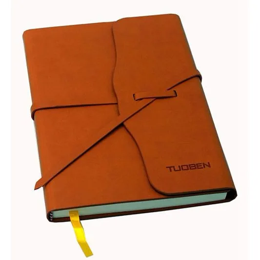 
2019 Custom logo A5 paper dairy hardcover pu leather note book 