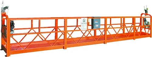 ZLP630,ZLP800 Power Suspended Climber Wire Rope Lifting Platform For Building Facade Window Cleaning With CE Certification